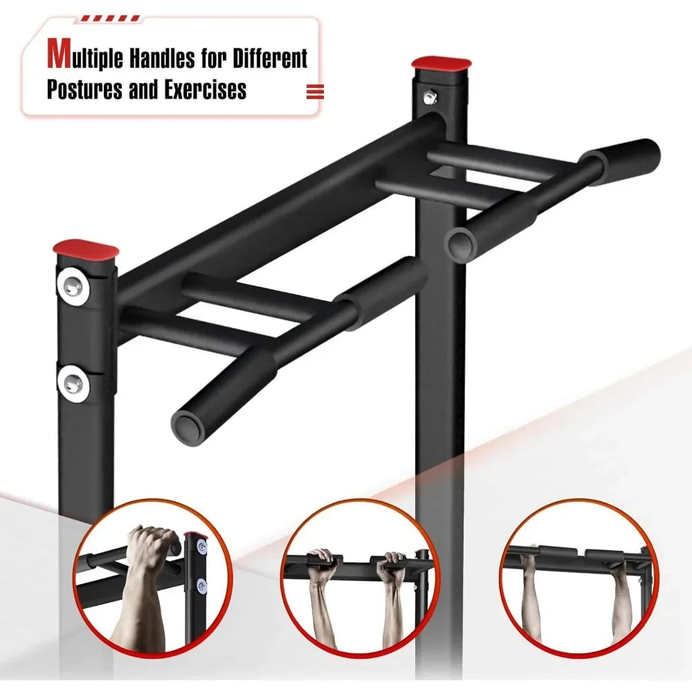 Power Tower Pull Up Dip Station Assistive Trainer